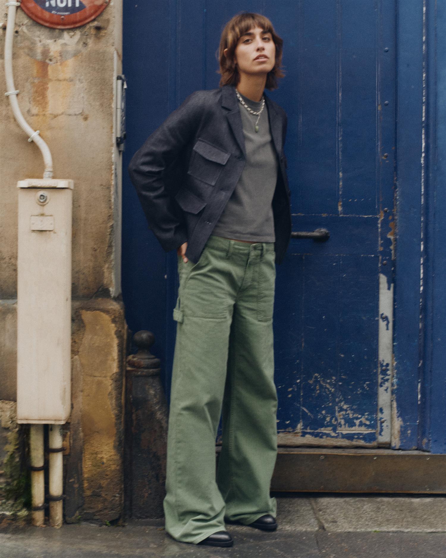 Guell Jeans Chevron Green Bukser